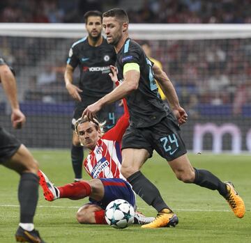 Cahill y Griezmann.