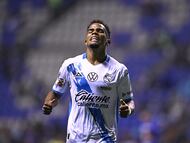 during the 6th round match between Puebla and Pumas UNAM as part of the Liga BBVA MX, Torneo Clausura 2026 at Cuauhtemoc Stadium, on February 13, 2026 in Puebla, Mexico.