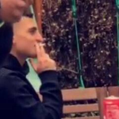 Verratti fue sorprendido fumando: el PSG medita multarle