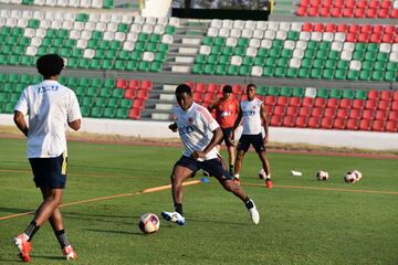 La Selección Colombia tuvo su quinto día de prácticas antes del juego ante Bolivia por las Eliminatorias Sudamericanas a Qatar 2022.