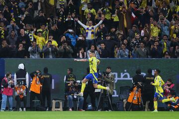 Cristiano celebra un gol