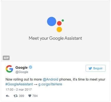 Google Assistant ya está disponible para terminales Android