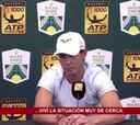 Nadal se emociona al recordar la tragedia de Mallorca