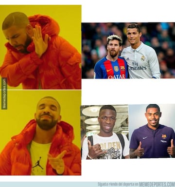 El Clásico: Los mejores memes del Barcelona - Real Madrid