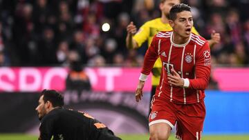 James Rodr&iacute;guez figura en la primera temporada en el Bayern quiere repetir o mejorar lo hecho en su primer a&ntilde;o en su segunda temporada 