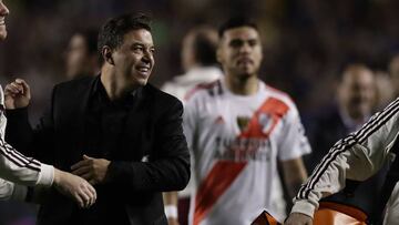 Gallardo: "Más allá de la final, ojalá Chile pueda vivir en paz"