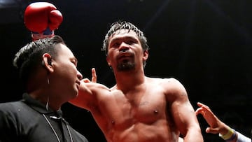 El pugilista mexicano señaló su admiración por Manny, aunque consideró que ya era tiempo para que el filipino pusiera fin a su carrera boxística.