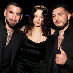 Rosalía y Topuria serán los padrinos del hijo de Omar Montes: “Os amo”