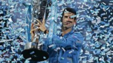 Novak Djokovic, el ganador del Masters.