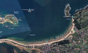 Más de 7 kilómetros de arena fina y buenas olas que se han convertido en un destino de referencia para surfistas de toda Europa. Ostenta la condición de primera reserva natural de surf en España. 