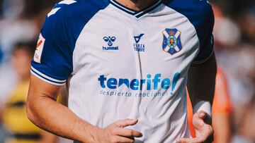 La camiseta del Tenerife.