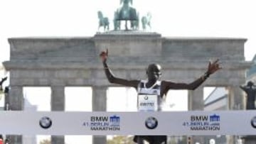 El keniano Dennis Kimetto bati&oacute; el r&eacute;cord mundial de marat&oacute;n en Berl&iacute;n 2014. 