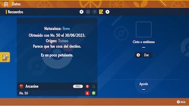 Consigue ya a Arcanine Shiny en Pokémon Escarlata y Púrpura con este código de Regalo Misterioso