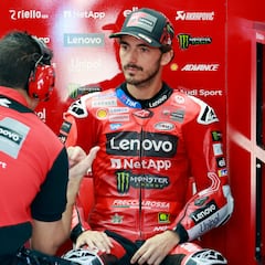 Bagnaia: “No vamos a tocar nada en la moto hasta el sábado”