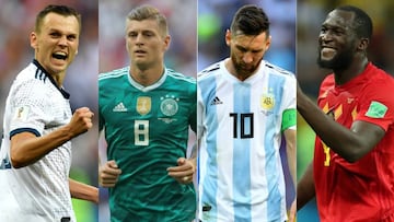 Las 10 sorpresas de la Copa del Mundo de Rusia 2018