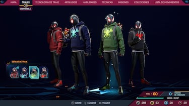 Trajes de Marvel's Spider-Man 2