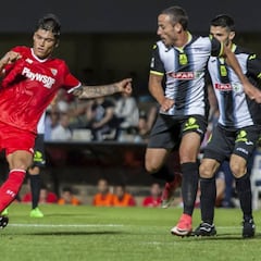 Correa y Sarabia, menos
minutos y más eficiencia