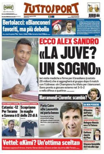 Portadas de la prensa deportiva