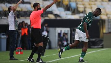 Patrick de Paula, con el Palmeiras.