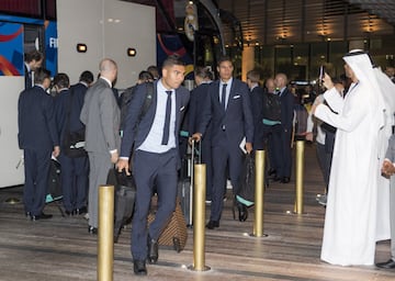 El Real Madrid ya descansa en su hotel en Abu Dhabi