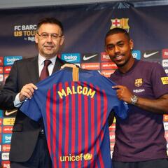 Malcom se presenta: "¿Roma? Siempre quise ser del Barcelona"