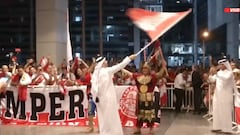 ¡Espectacular banderazo peruano en Doha!