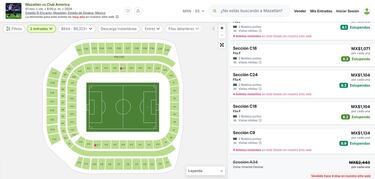 Mazatlán vs América: Boletos a meses sin intereses para el partido de la jornada 15