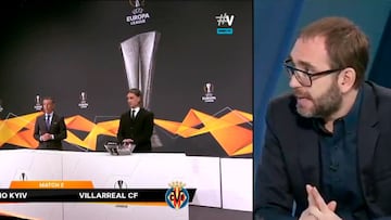 El 'zasca' maravilloso de Axel Torres al "señor de la UEFA" por su grosero error sobre Villarreal