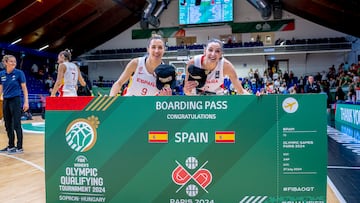 Queralt Casas y Mariona Ortiz, con el 'billete' a los Juegos de Par¨ªs 2024.