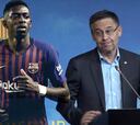 Presidente del Barça volvió a poner a Dembelé por sobre Neymar