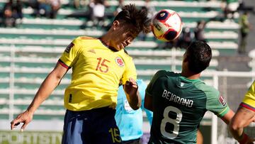 Colombia empata ante Bolivia en un partido difícil en La Paz