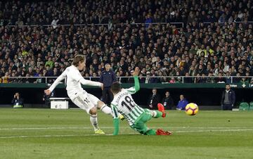 0-1. Luka Modric marcó el primer gol.