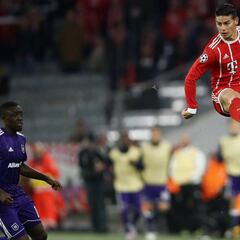 James, nominado a jugador de la semana en Champions