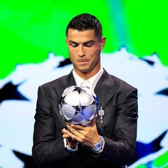 What award did Cristiano Ronaldo win at the Champions League draw 2024/2025?