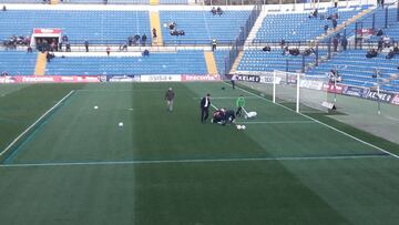 El Hercules-Cornellá ha empezado media hora después de lo previsto.