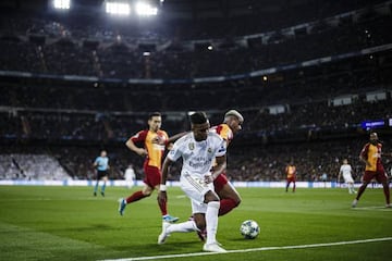 Rodrygo Goes in action against Galatasaray