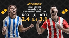 Real Sociedad vs. Athletic Club de Bilbao: horario, dónde ver, pronósticos y clasificación