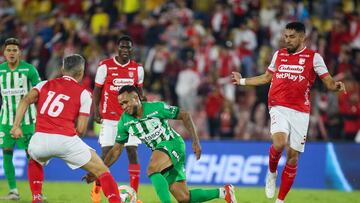Santa Fe 0 - 3 Nacional: Resultado, resumen y goles