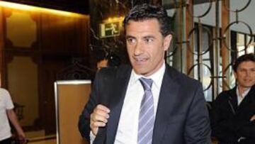 <b>SU ÚLTIMA EXPERIENCIA. </b>Míchel, cuando entrenaba al Getafe, el año pasado. Ahora se encuentra muy cerca del Betis.