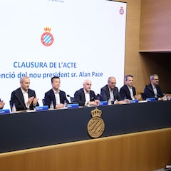 “Prometo trabajo y esfuerzo para llevar al Espanyol a lo más alto”