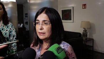 Carolina Darias: "Los casos de viruela est¨¢n siendo leves"