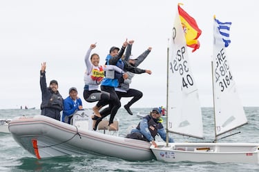 Espa?a se hace de oro en el Mundial de Optimist