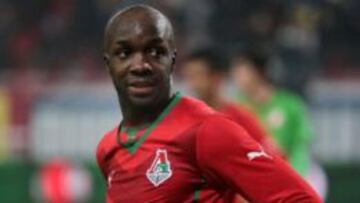 Lass Diarra en su último equipo, el Lokomotiv ruso