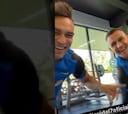 Vidal sorprende a su hijo: ¡saludos de cumpleaños de Lautaro y Alexis!