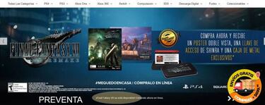 Ya se distribuyen las copias físicas de Final Fantasy VII Remake en México