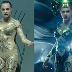 El cuerpo de Cara Delevingne fue retocado en Escuadrón Suicida