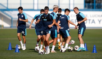 Avilés, durante un entrenamiento de la actual pretemporada
