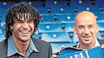 <b>DOS CRACKS. </b>Gullit y Vialli coincidieron en los 90.