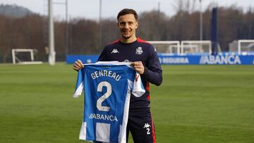 Deportivo de La Coruña. Presentación Dennis Genreau