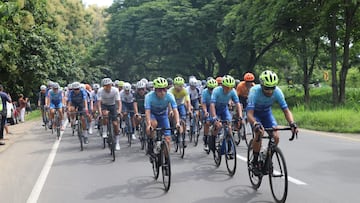 Con accidente culmina la etapa 3 de la Vuelta a Colombia